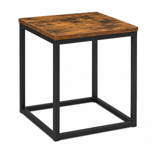Long Industrial TV Stand with Storage Shelves
